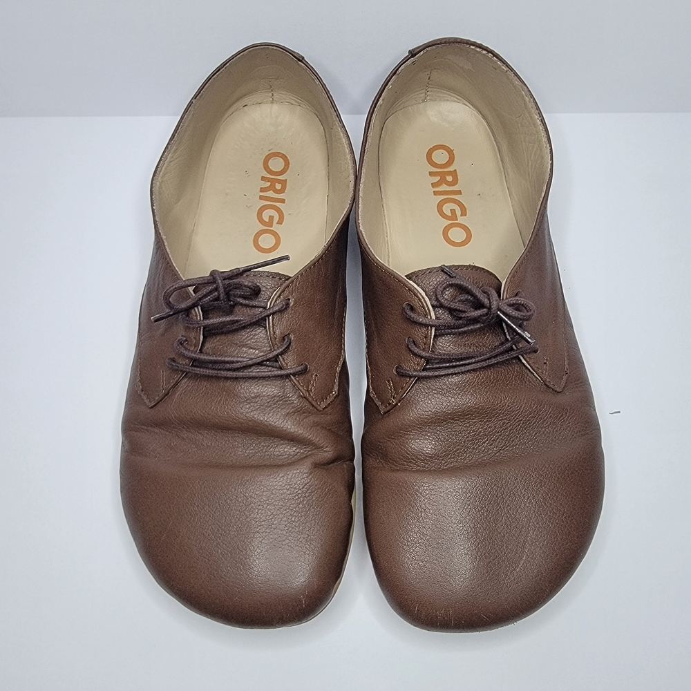 Origo Shoes Women's The New Derby "Mocha" Size 9.5 US Used Barefoot Shoes